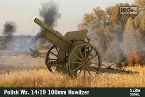 Polish Wz.14/19 100mm Howitzer (Plastic model)