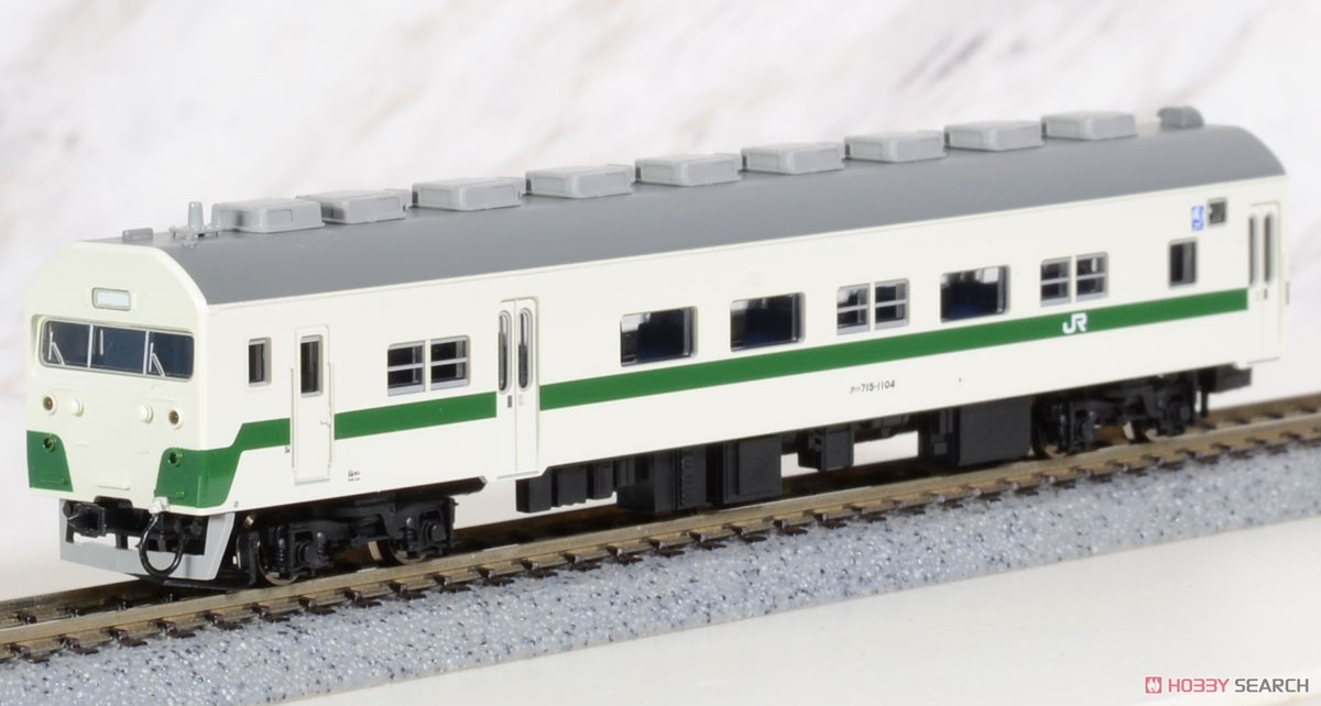 国鉄 715系1000番台 グリーンライナー 4両セット (4両セット) (鉄道模型) 商品画像9