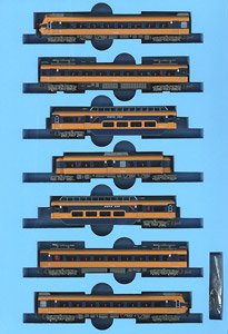 Kintetsu Series 10000 Vista Car New Color Seven Car Set (7-Car Set) (Model Train)