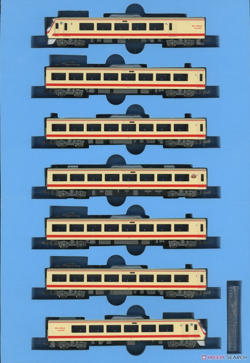 Seibu Railway Series 10000 Red Arrow Classic Last Run Mark Seven Car Set (7-Car Set) (Model Train) Item picture1