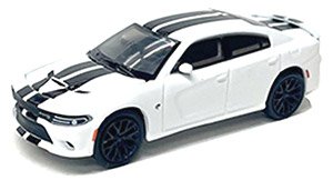 2018 ダッジ チャージャー SRT ヘルキャット (ホワイト) (ミニカー)
