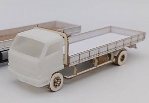 16番(HO) 4tトラック A (平ボデー) ペーパーキット (組み立てキット) (鉄道模型)