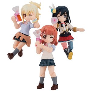 Aqua Shooters! Feat. Nijigasaki High School School Idol Club 01 (Set of 3) (PVC Figure)