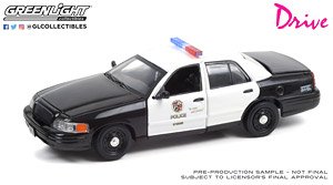 Drive (2011) - 2001 Ford Crown Victoria Police Interceptor - Los Angeles Police Department (LAPD) (Diecast Car)