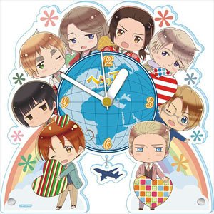 アニメ「ヘタリア World★Stars」 アクリル置時計 (キャラクターグッズ)