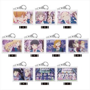 [Love Live! Superstar!!] Miniature Canvas Key Ring A Vol.1 (Set of 10) (Anime Toy)