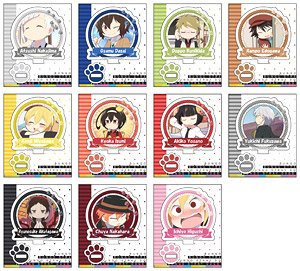 Bungo Stray Dogs Wan! Trading Petit Acrylic Stand (Set of 11) (Anime Toy)