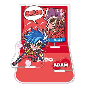 SK8 the Infinity Acrylic Diorama Stand 07 Adam (Anime Toy)