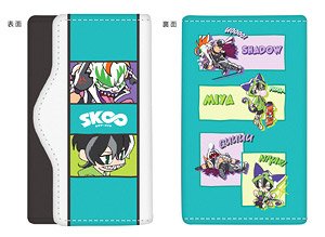 SK8 the Infinity Key Case 02 Shadow & Miya (Anime Toy)