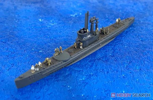 Japanese Navy Submarine Ha-104 w/Figure Set (Plastic model) Item picture1