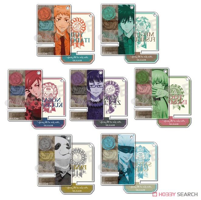 Jujutsu Kaisen Trading Acrylic Mini Smartphone Stand Party Ver. (Set of 7) (Anime Toy) Other picture3