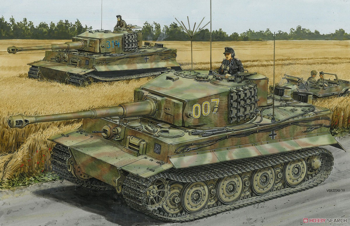 WW.II ドイツ軍 ティーガーI 後期生産型 `ヴィットマン ラスト タイガー` マジックトラック付 (プラモデル) その他の画像1