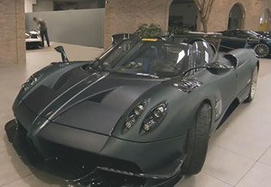 Pagani BC Roadster Matt Grey (ミニカー)