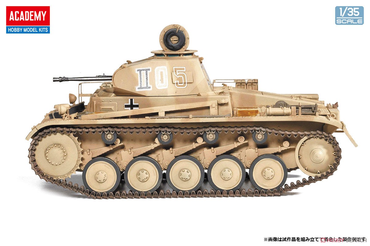 II号戦車 F型 `北アフリカ戦線` (プラモデル) 商品画像3