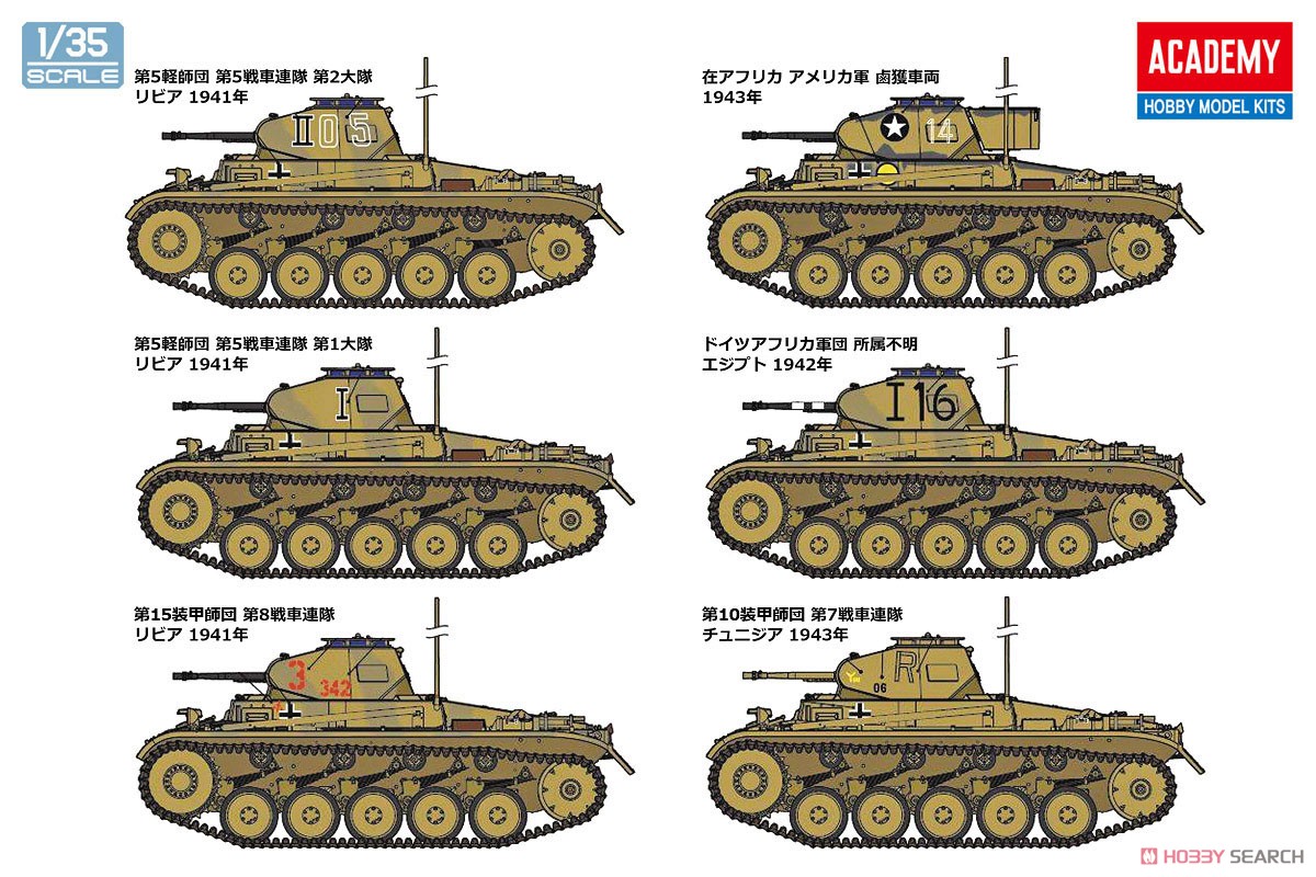 II号戦車 F型 `北アフリカ戦線` (プラモデル) 塗装1
