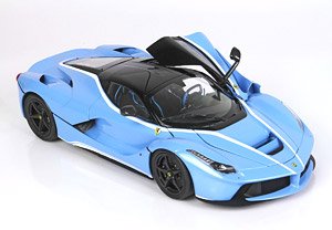 Ferrari LaFerrari Tailor Made DIE CAST Baby Blue (With Case) (Diecast Car)