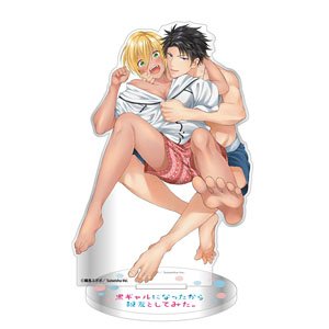 [Kuro-Gyaru ni Natta Kara Shinyu to Shite Mita] Acrylic Stand A (Anime Toy)