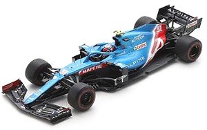 Alpine A521 No.31 Alpine F1 Team Bahrain GP 2021 Esteban Ocon (ミニカー)