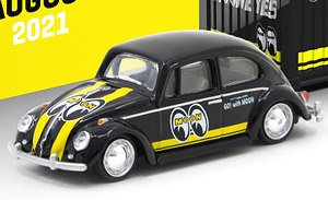 Volkswagen Beetle Mooneyes with Container (ミニカー)