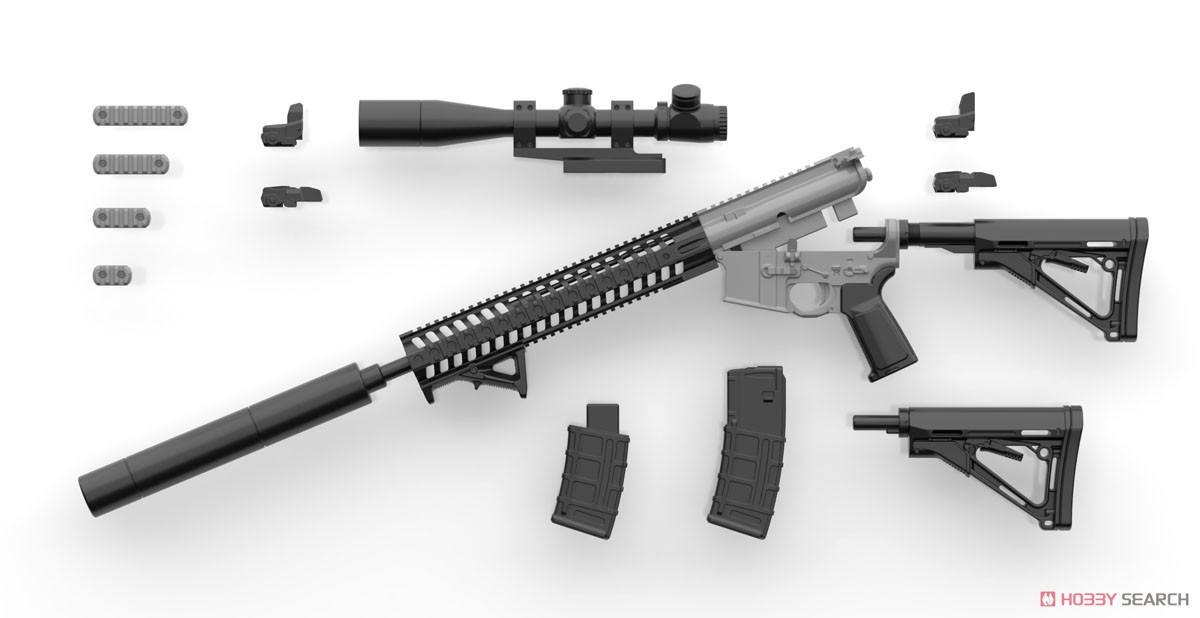 1/12 Little Armory (LADF16) ドールズフロントライン ST AR-15 タイプ (プラモデル) 商品画像5