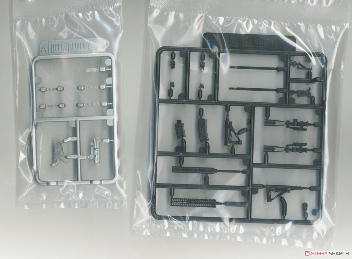 1/12 Little Armory (LADF16) Dolls Frontline ST AR-15 Type (Plastic model) Contents1