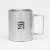 86 -Eighty Six- Undertaker Folding Stainless Mug Cup (Anime Toy) Item picture1