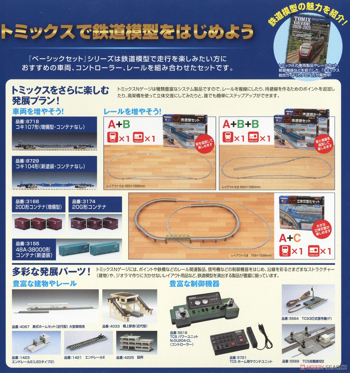 Basic Set SD EF210 Container Train (4-Car Set) (Track Layout Pattern A) (Model Train) Other picture3