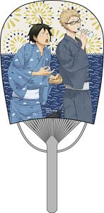 [Haikyu!! To The Top] Mini Oval Fan Tsukishima & Yamaguchi (Anime Toy)