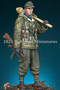 WWII 独 第28猟兵師団「鉄十字師団」立像 (プラモデル)
