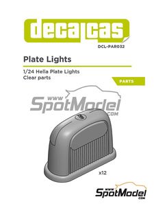 Hella Plate Lights Clear Parts (Accessory)