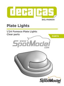 Fomoco Plate Lights Clear Parts (Accessory)