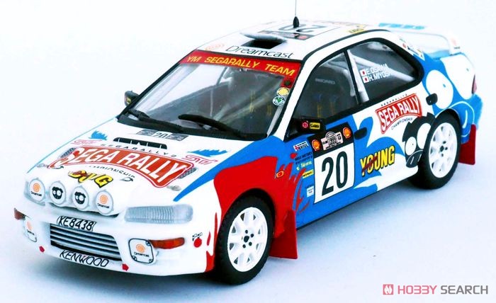 Subaru Impreza WRX 1999 Safari Rally 10th #20 Hideaki Miyoshi / Eido Osawa (Diecast Car) Item picture1