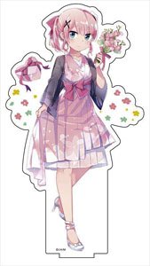 The Demon Girl Next Door Big Acrylic Stand [Momo Birthday] (Anime Toy)