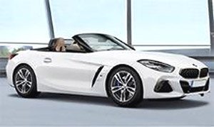 BMW Z4 2018 ホワイト (ミニカー)