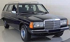 MB 200 T 1982 ブラック (ミニカー)