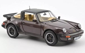 ポルシェ 911 Turbo Targa 1987 メタリックブラウン (ミニカー)