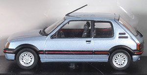 Peugeot 205 GTi 1.6 1988 Topaz Blue (Diecast Car)