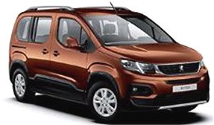 Peugeot Rifter 2018 Metallic Copper (Diecast Car)