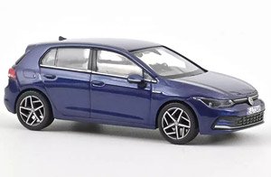 VW ゴルフ 2020 メタリックブルー (ミニカー)