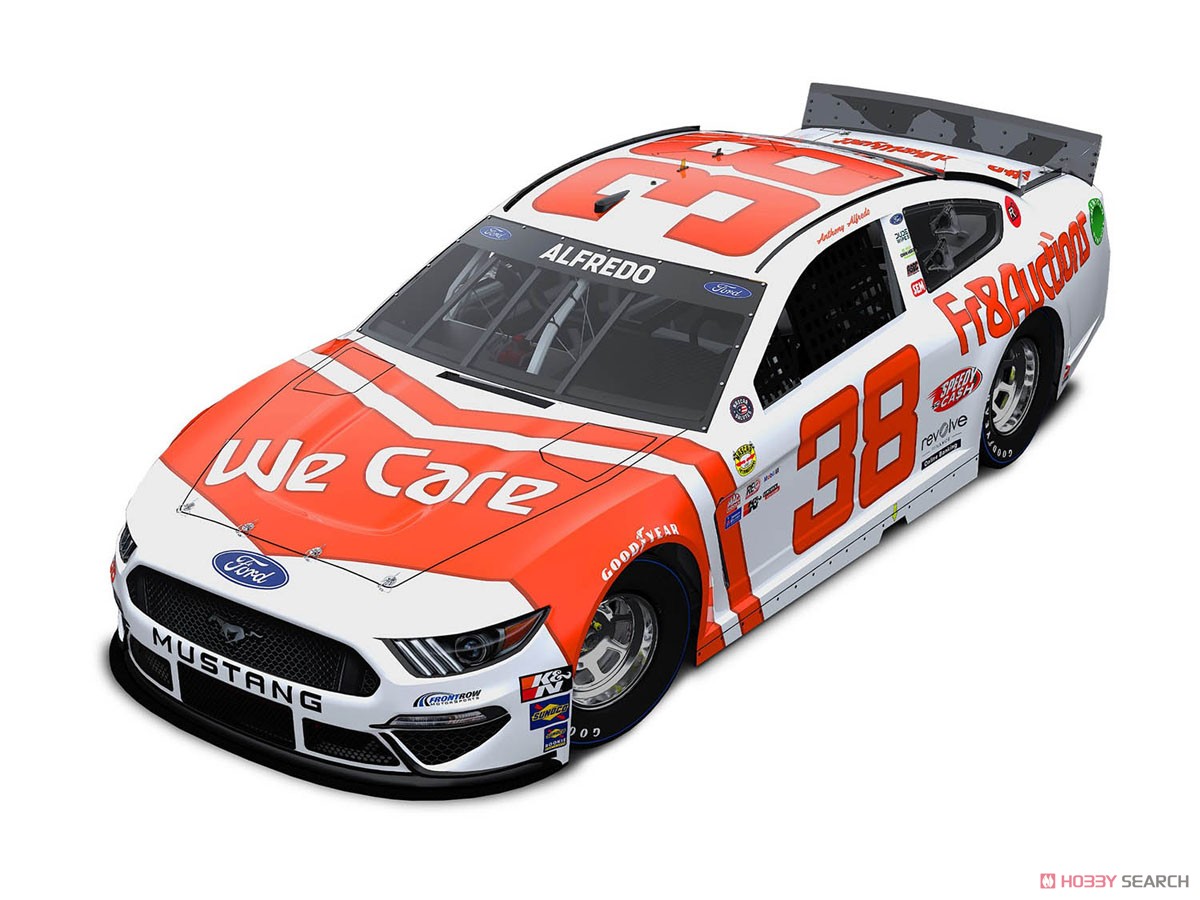 Anthony Alfredo #38 FR8 Auctions.com Darlington Throwback Ford Mustang NASCAR 2021 (Diecast Car) Other picture1