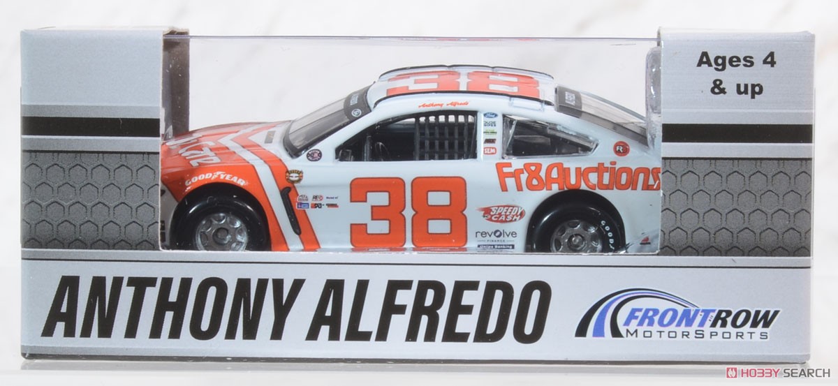 Anthony Alfredo #38 FR8 Auctions.com Darlington Throwback Ford Mustang NASCAR 2021 (Diecast Car) Package1