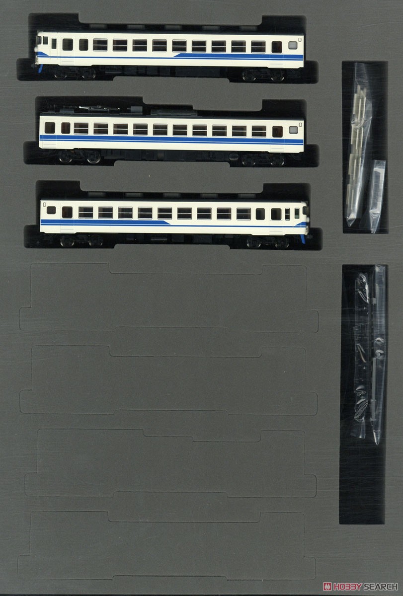 JR 475系 電車 (北陸本線・新塗装・ベンチレーターなし) セット (3両セット) (鉄道模型) 商品画像1