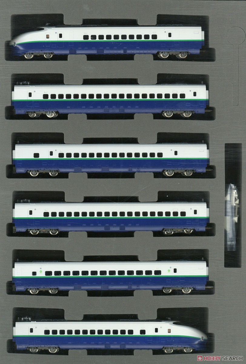 JR 200系 東北・上越新幹線 (リニューアル車) 基本セット (基本・6両セット) (鉄道模型) 商品画像1