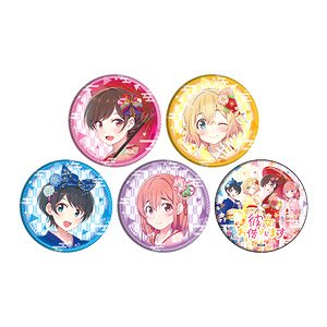 Can Badge [Rent-A-Girlfriend] 05 Kimono Ver. Box (Set of 5) (Anime Toy)