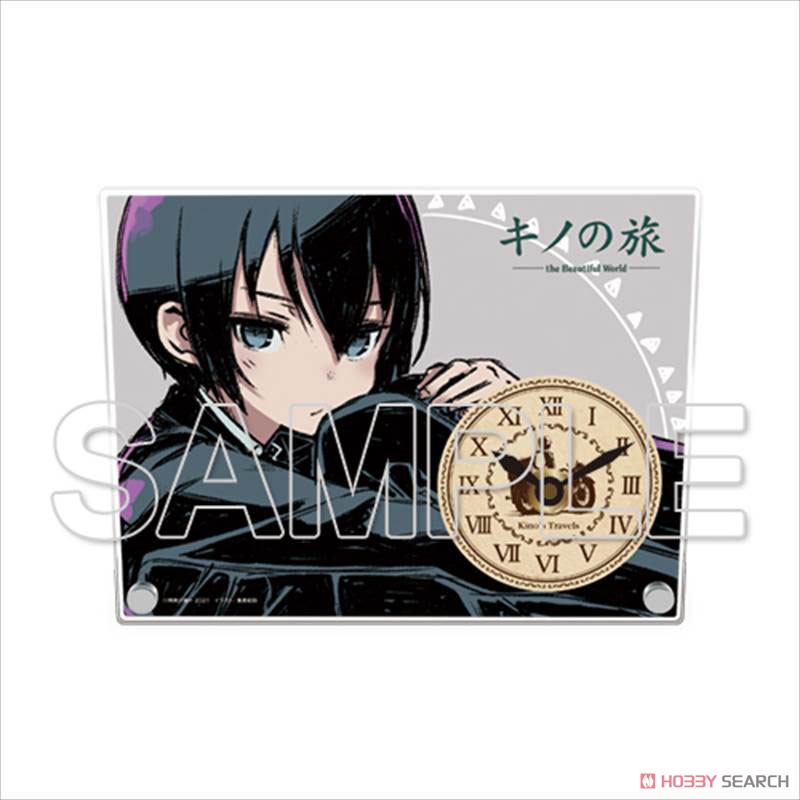 [Kino`s Journey: the Beautiful World] Acrylic Clock (Anime Toy) Item picture2