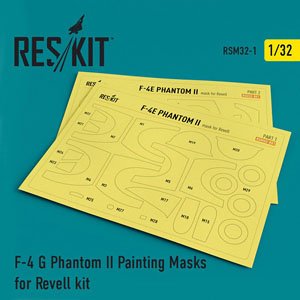 F-4G Phantom II Painting Masks for Revell kit (Plastic model)