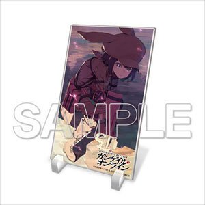 [Sword Art Online Alternative Gun Gale Online] Acrylic Plate B (Anime Toy)