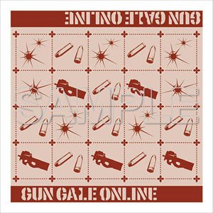 [Sword Art Online Alternative Gun Gale Online] Jacquard Texture Hand Towel (Anime Toy)