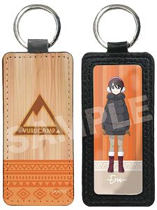 Laid-Back Camp Season 2 Leather Key Ring 05 Ena Saito (Anime Toy)