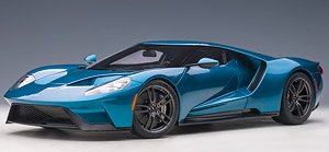 Ford GT 2017 ( Metallic Blue ) (Diecast Car)